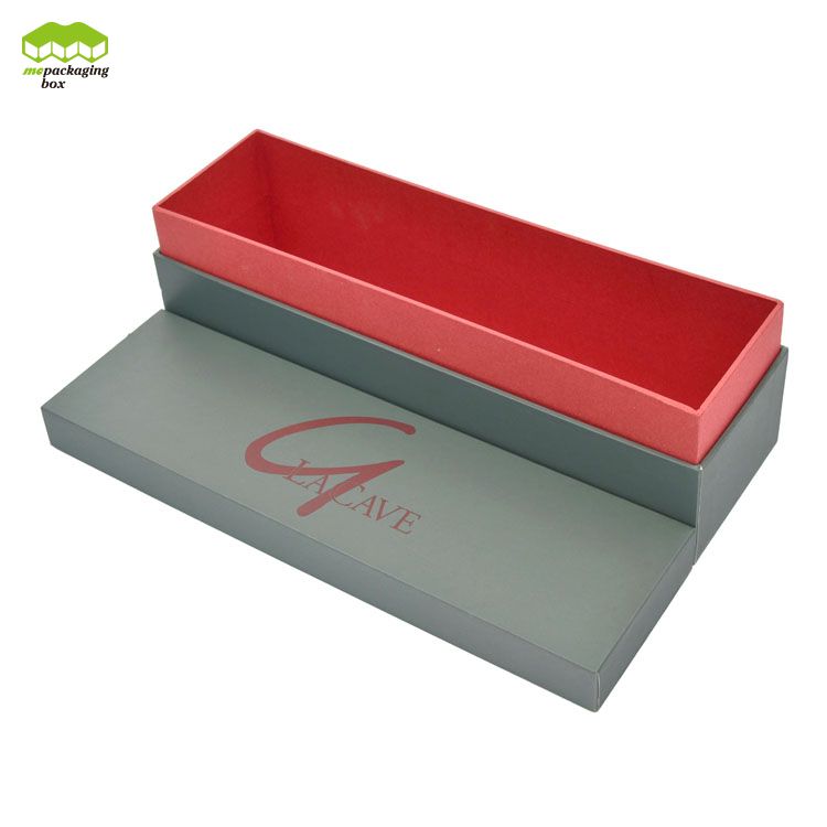 Boîte-cadeau en papier imprimé en carton 1 bouteille