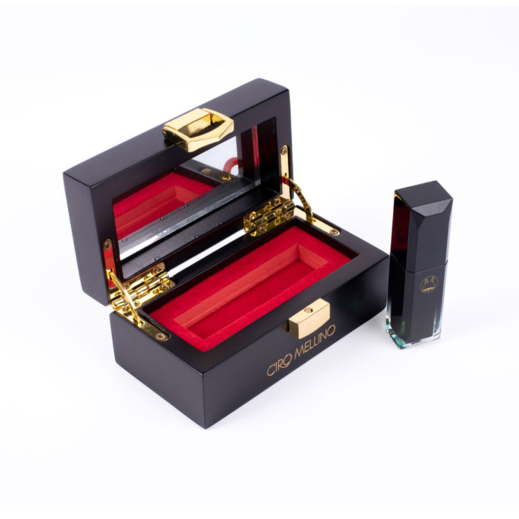 Boîtes de recyclage de parfum en bois et en bambou