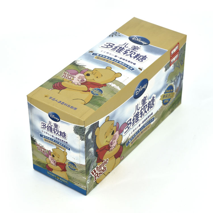 Impression de logo personnalisée Impression en carton PDQ Papier de comptoir affichage de bureau ondulé