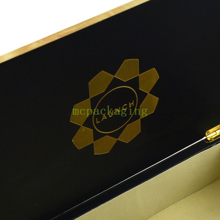 KSA Djeddah saison qualité luxe Laser graver boîte d'emballage de chocolat en bois