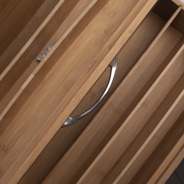 Boîte en bambou en bois personnalisé à laquer à la main avec boîte d'emballage en bambou à couvercle aimant