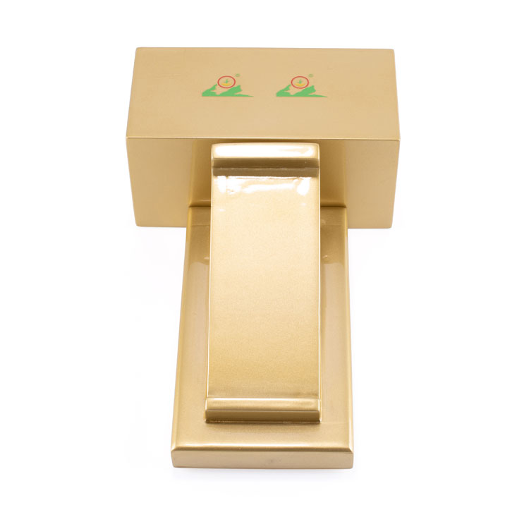 Boîte de parfum de luxe doré brillant Boîte en bois
