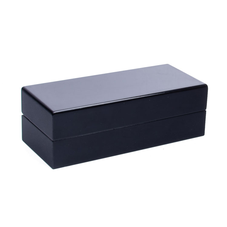 Wood USB Black plus tenant une boîte à enclos en bois avec logo personnalisé