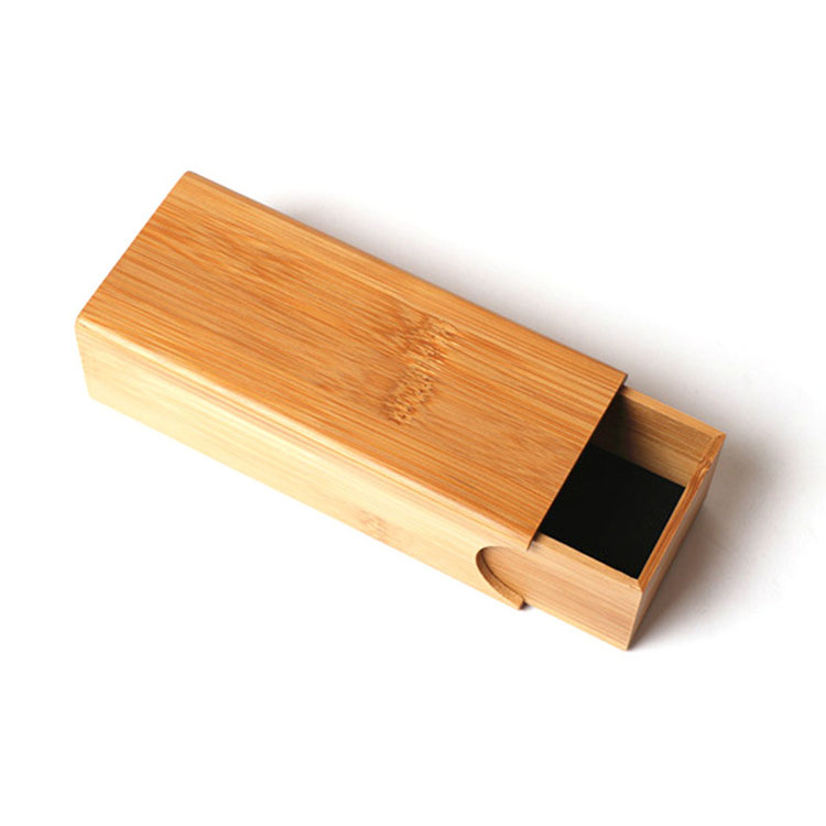 Boîte d'emballage de lunettes de soleil de luxe avec Logo personnalisé haut de gamme, étui en bois pour lunettes en cuir PU rouge, cadeau