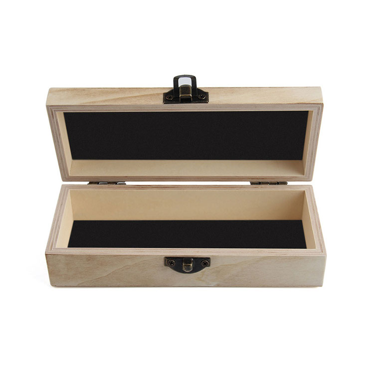 Cadeau en bois articulé avec un couvercle de verre en bois Cuisttes de verres à grains
