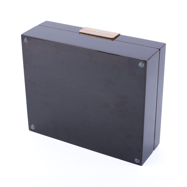 Boîte à thé en bois Cooper and Co Pickwick Boîte à thé en bois rose