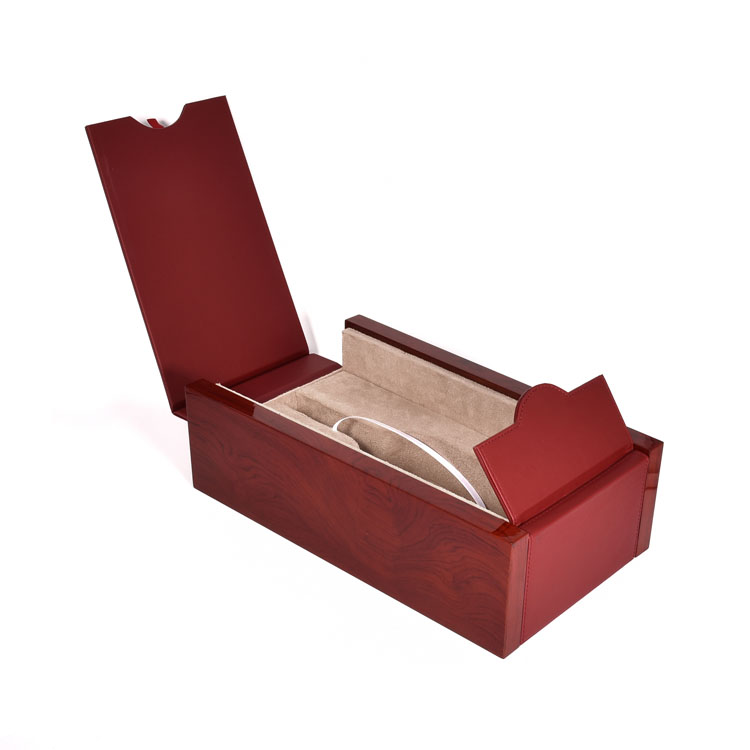 Panneaux d'extrémité imprimés Habillement de forme Souvenir Sacs réutilisables Collection de chocolats aléatoires Boîte de vin en bois