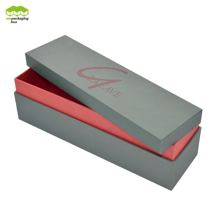 Boîte-cadeau en papier imprimé en carton 1 bouteille