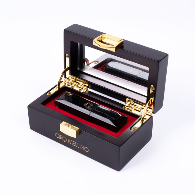 Boîtes de recyclage de parfum en bois et en bambou