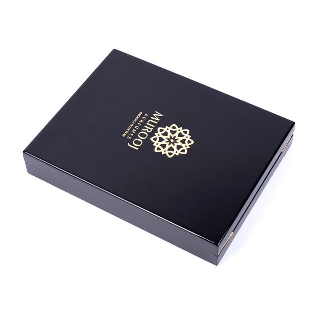 Paint piano blanc de luxe personnalisé Boîte en bois MDF pour parfum de rangement