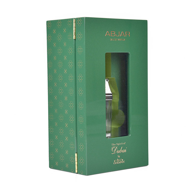 Boîte en bois de parfum de luxe MDF pour bouteille de parfum, boîte de rangement en bois