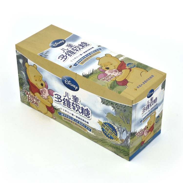 Impression de logo personnalisée Impression en carton PDQ Papier de comptoir affichage de bureau ondulé