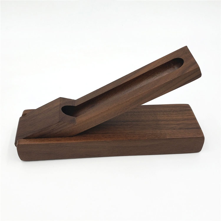 Organisateur de stylos à bille en bois de luxe, avec support de boîte à stylos en bois, cadeau