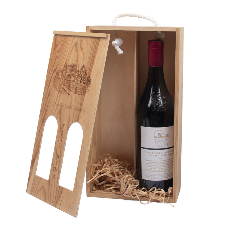 Branded GIF Polystyrène Plug Lucary Packaging Gift Eva Protector Bib Pulp Franzia Liquid Wood Wine Wine Box