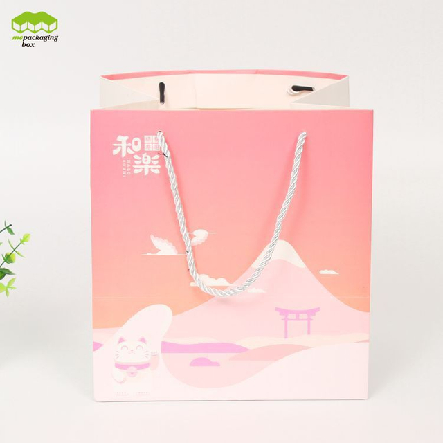 Varier la taille du sac en papier de personnalisation à faible MOQ