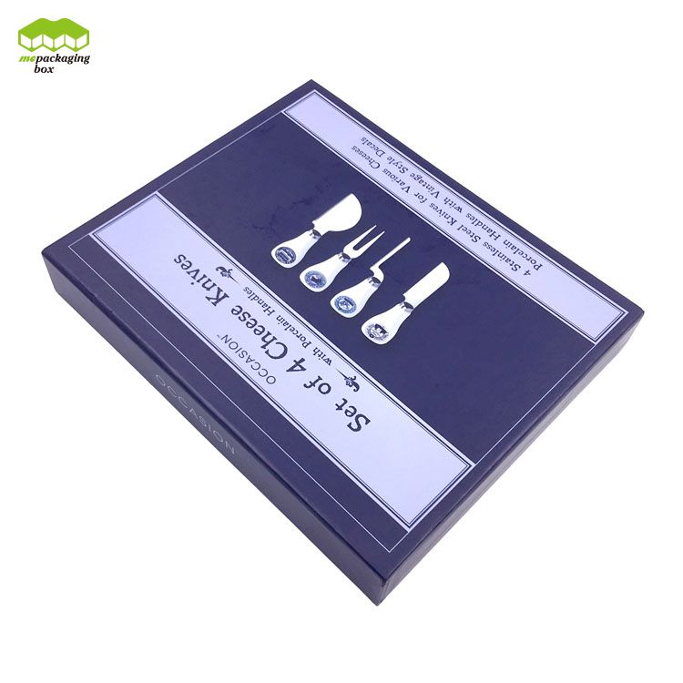 Boîte de papier cadeau de tiroir imprimé par stratification mate