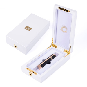 Boîte de parfum blanc pur doux de mariage
