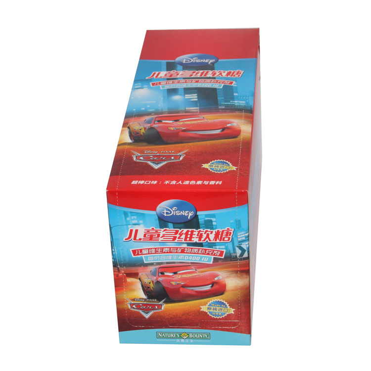 Impression de logo personnalisée Impression en carton PDQ Papier de comptoir affichage de bureau ondulé