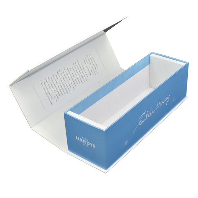 Boîte aimant de logo personnalisée Prêt à expédier grand coffret cadeau de luxe noir avec boîte de fermeture magnétique