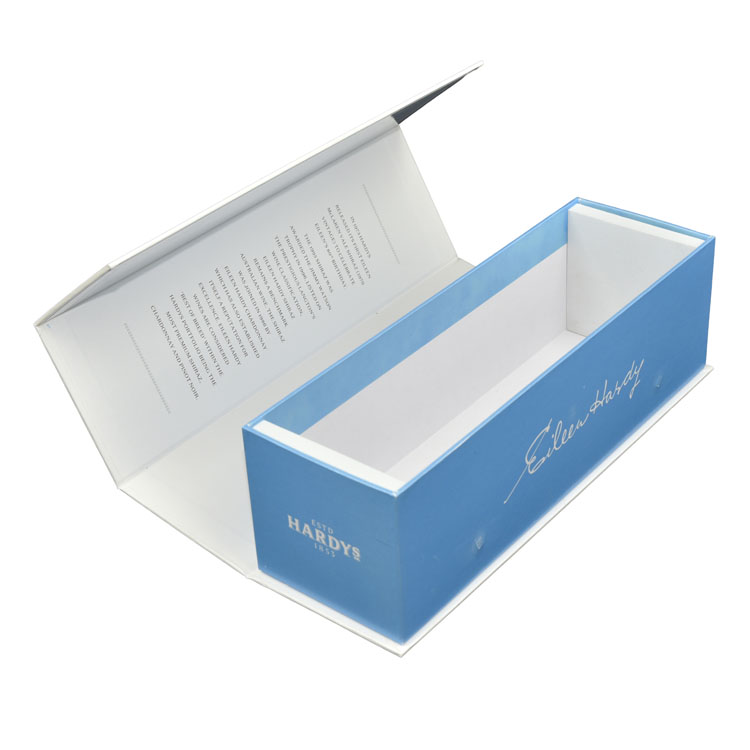 Boîte aimant de logo personnalisée Prêt à expédier grand coffret cadeau de luxe noir avec boîte de fermeture magnétique