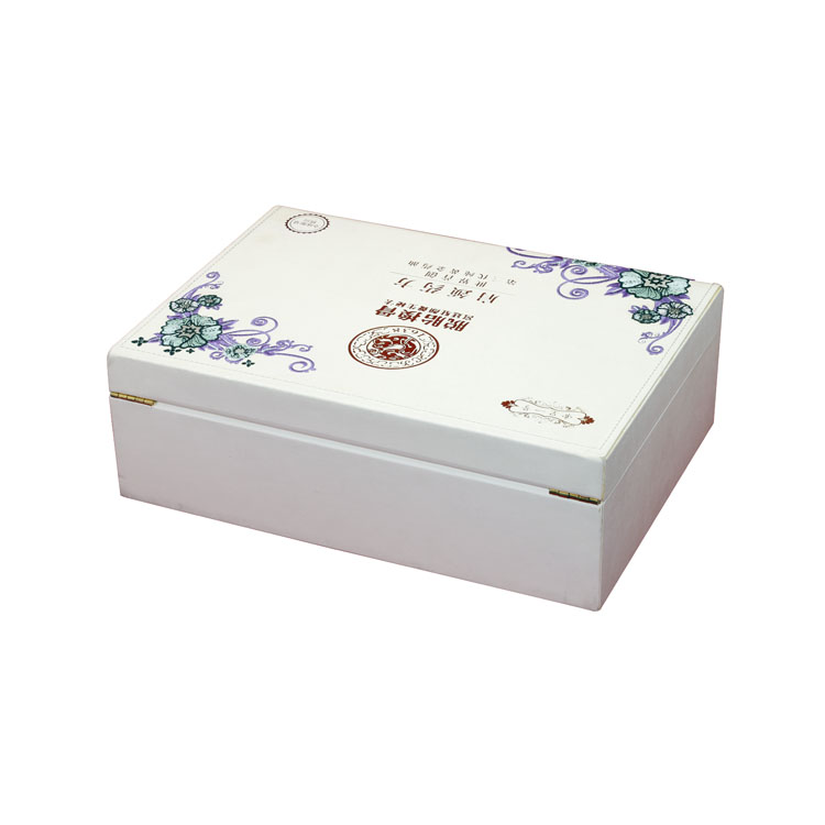 Organisez une boîte de cadeau à huile essentielle à huile essentielle à huile essentielle en cuir blanc en cuir blanc en cuir blanc en cuir blanc essentiel