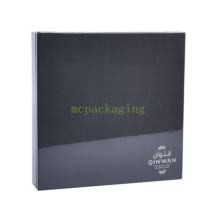 KSA JEDDAH Saison en gros Piano Lacquer Boîte d'emballage cadeau de chocolat de luxe en bois