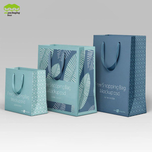 Varier la taille du sac en papier de personnalisation à faible MOQ