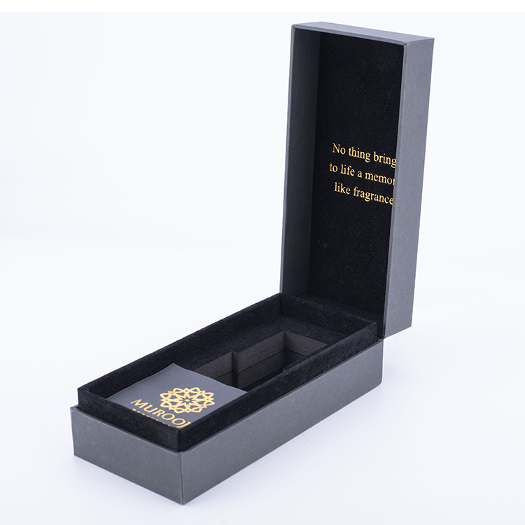 Woodbox Factory Perfume personnalisé Perfume Sample d'emballage cadeau pour parfum Box Box Factory personnalisé