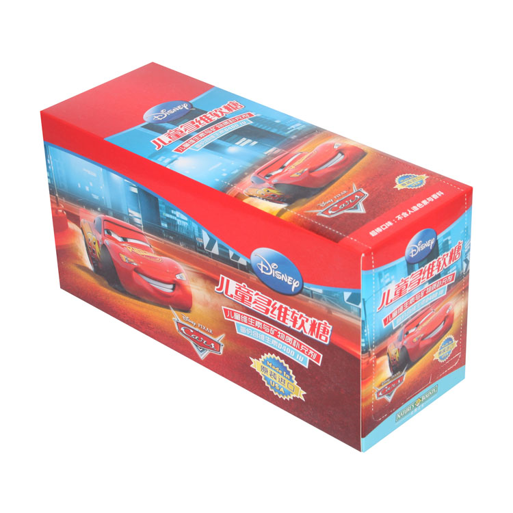 Impression de logo personnalisée Impression en carton PDQ Papier de comptoir affichage de bureau ondulé