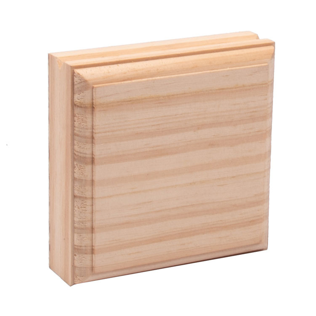 Boîte de peinture à pâtisserie en bois Boîte à oreilles Boîte de bijoux Boîte d'emballage Boîte de bijoux