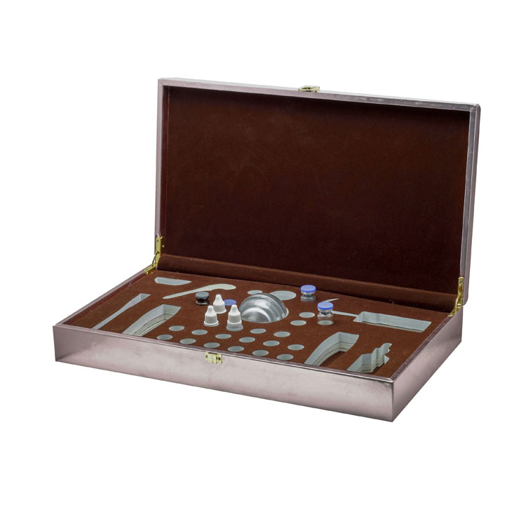 MÉCANIQUE DEUX PLACK PROCHER DU TIRER PLAST PLAST GOLD PU PU Cuir Cosmetic Essential Huile Boîte d'emballage cadeau