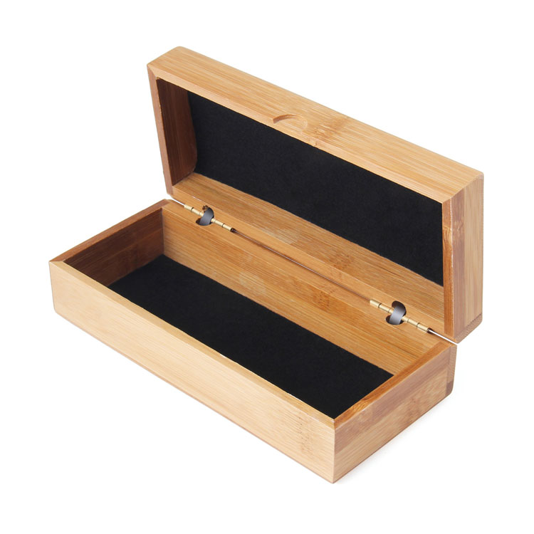Verres boisés hommes femmes 6 emplacements bois avec emballage en bois haut pour les lunettes de soleil en verre har