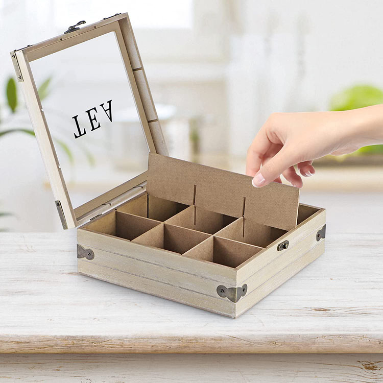 KSA JEDDAH Saison en bois antique lipton the box the rangement the the Ali baba set Box Wood