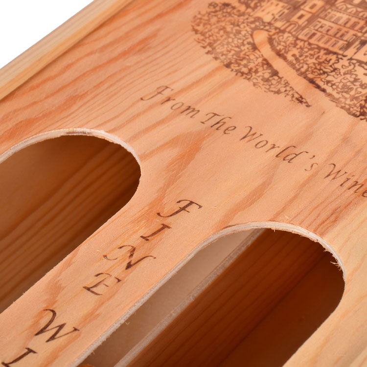 Branded GIF Polystyrène Plug Lucary Packaging Gift Eva Protector Bib Pulp Franzia Liquid Wood Wine Wine Box