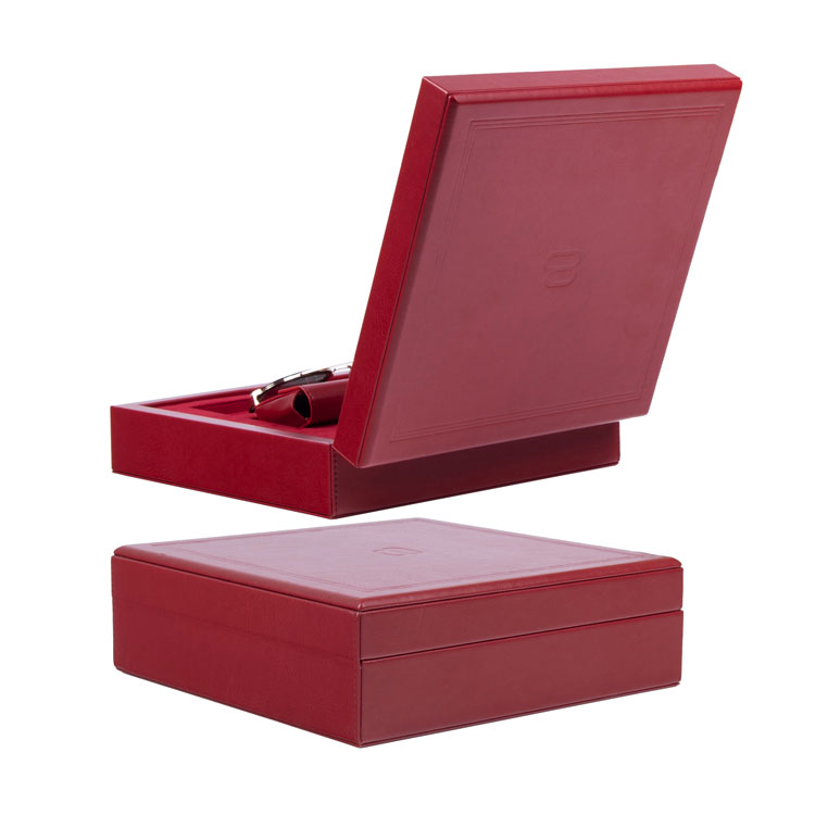 Coffret cadeau de lunettes de soleil en cuir nouvellement conçues