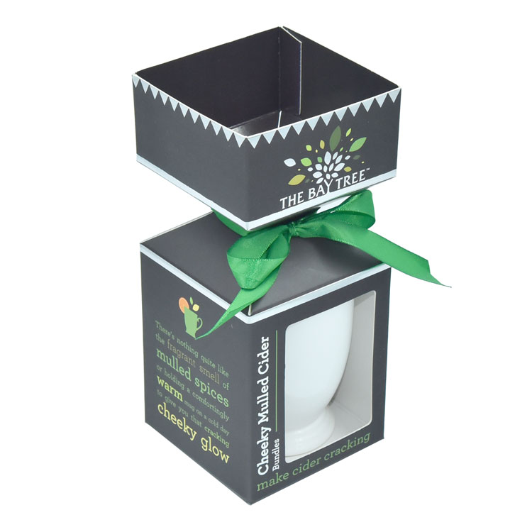 Scellon OPP Taper Top Fold Tiger Tier Cover Liquor Pancake Misportation Boîtes d'emballage en carton imprimées