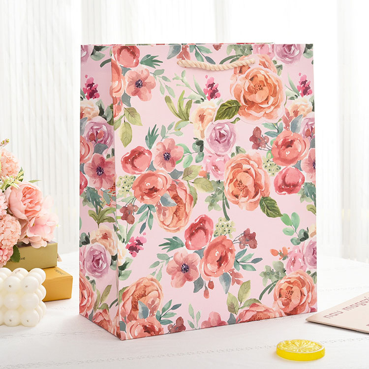 Sacs en papier kraft marron blanc avec votre propre logo, sac à provisions en papier avec logo, sac en papier en papier sacs de papier personnalisé avec poignées