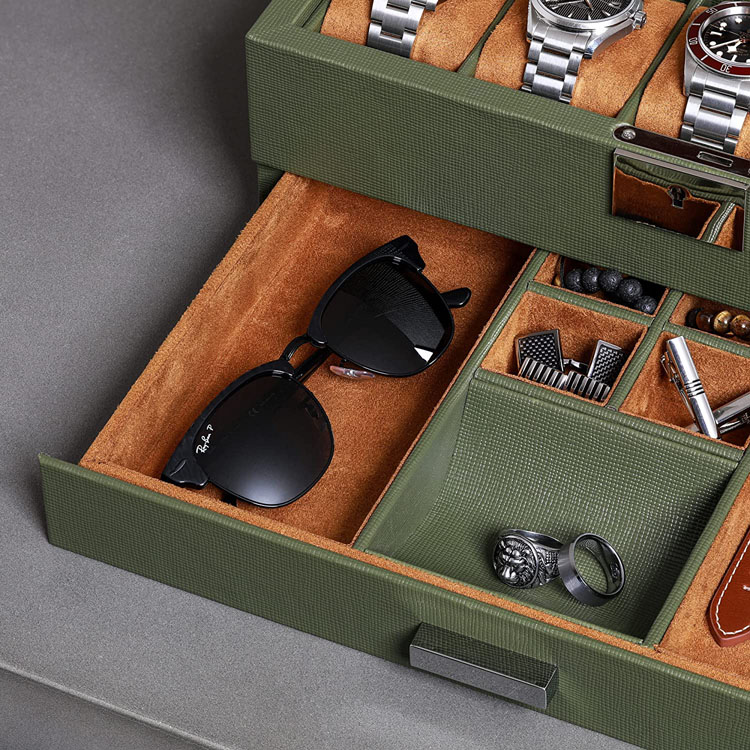 Boîtes de présentation de montre en bois, coffret de montres, boîte de montre en bois de luxe