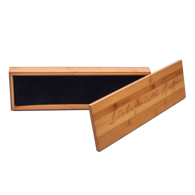 Boîte de cachette d'herbe en bois en bambou avec récipient de rangement de plateau roulant pour stocker les accessoires fumeurs
