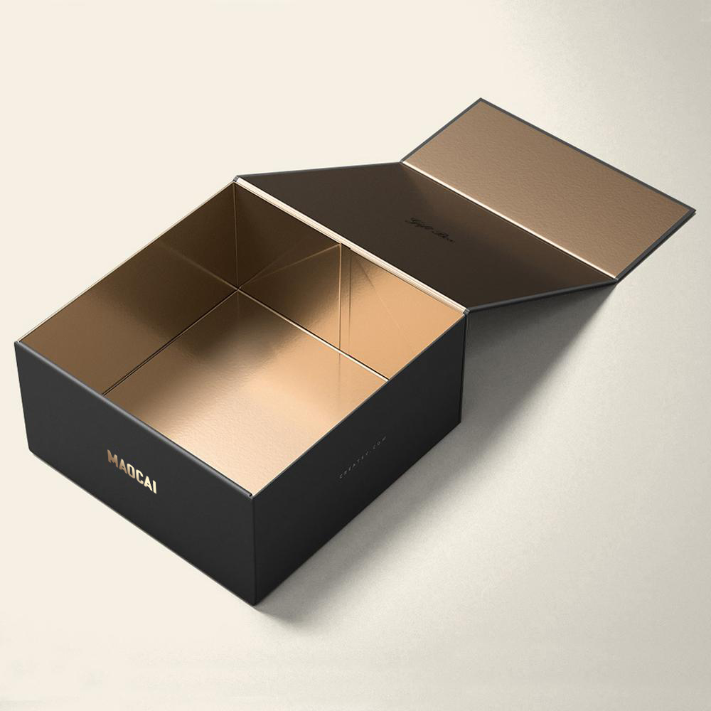 Boîte cadeau magnétique rigide recyclable personnalisé