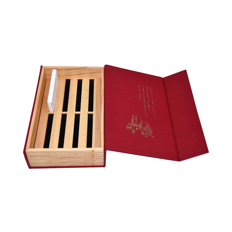 Boîtes de bijoux à vin de prix compétitif Miroir en vrac Miroir Red Line en boucle de pins Enveloppe de pins Coffre-cadeau Coffre-cadeau