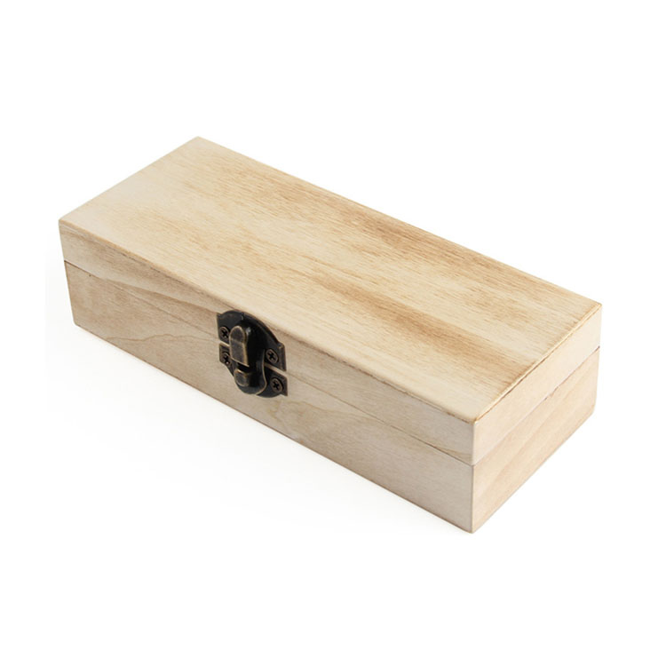 Cadeau en bois articulé avec un couvercle de verre en bois Cuisttes de verres à grains