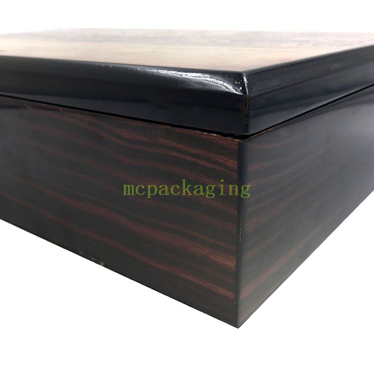 KSA JEDDAH Saison en bois Boîte en bois personnalisée Saudi Arabe High Blow Date Date Date pour cadeau