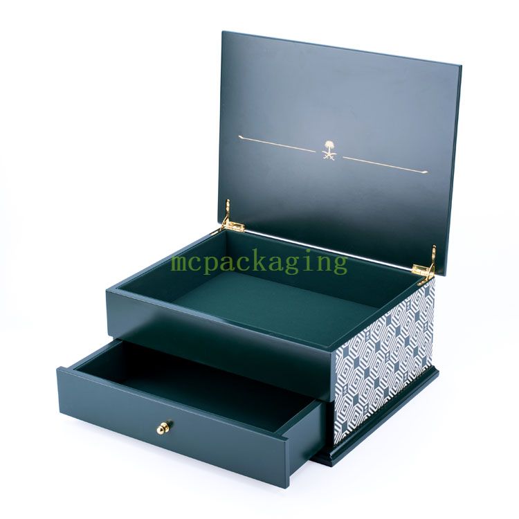 KSA JEDDAH Saison de luxe Pâques Pâques Forme Brown Chocolater Date Boîte en bois pour Ramadan