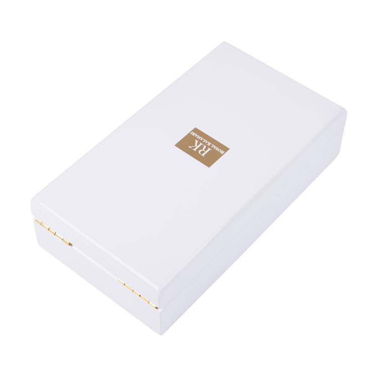 Boîte de parfum blanc pur doux de mariage