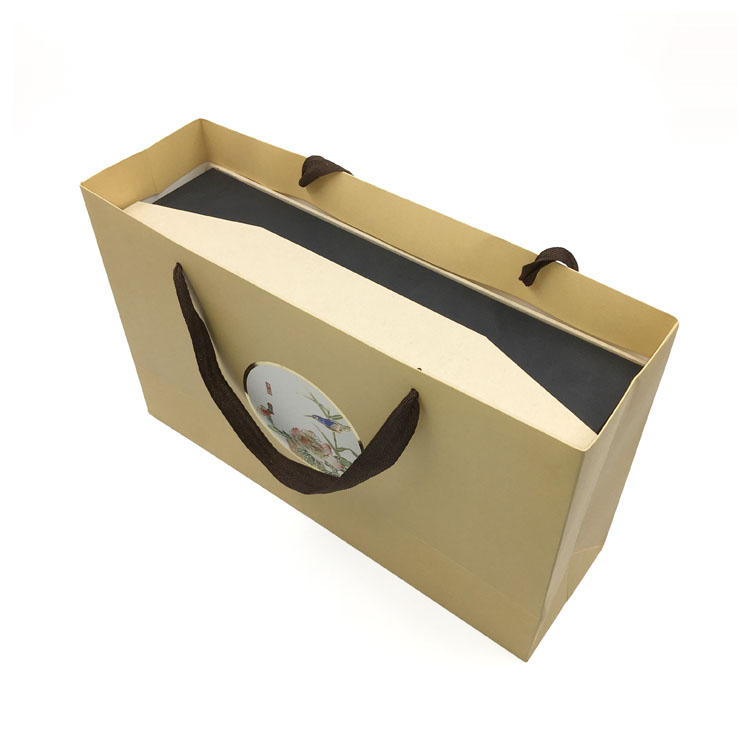 Boîte de papier alimentaire à emporter à emporter avec une fenêtre à gâteau à gâteau de fenêtre transparente pour emballage pour l'emballage