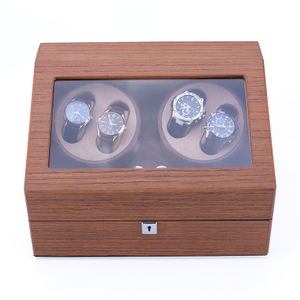 Les montres sûres automatiques de luxe tournent des boîtes de remontoir pour l'affichage