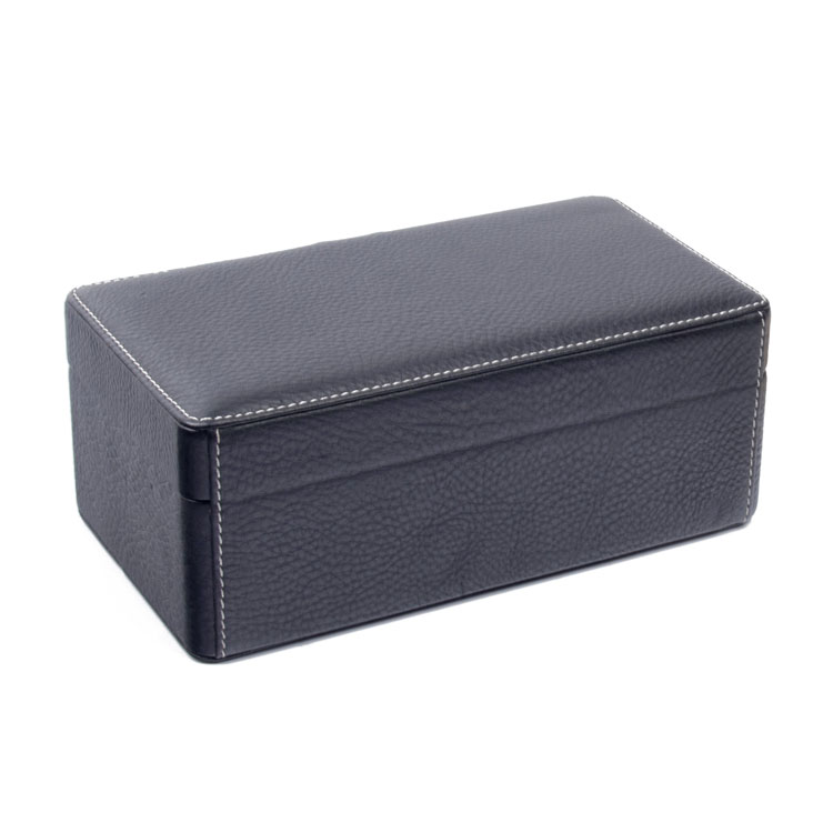 Bois de luxe unique pour personnalisé avec boîtes d'affichage, fentes pour montres, emballage de rangement noir personnalisé 6 et boîte de montre en bois