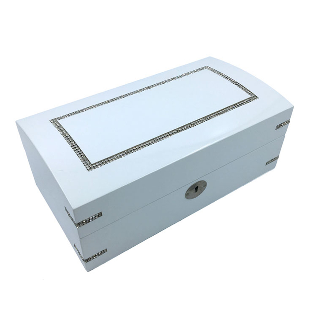 Bouteille en verre de 100 ml de parfum Nouveau design avec boîte en bois