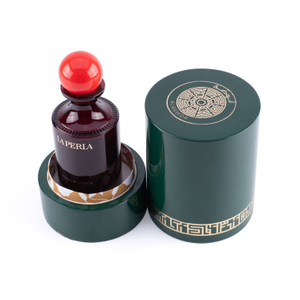 Coffret en bois brillant noir fait sur commande de luxe de parfum avec la serrure